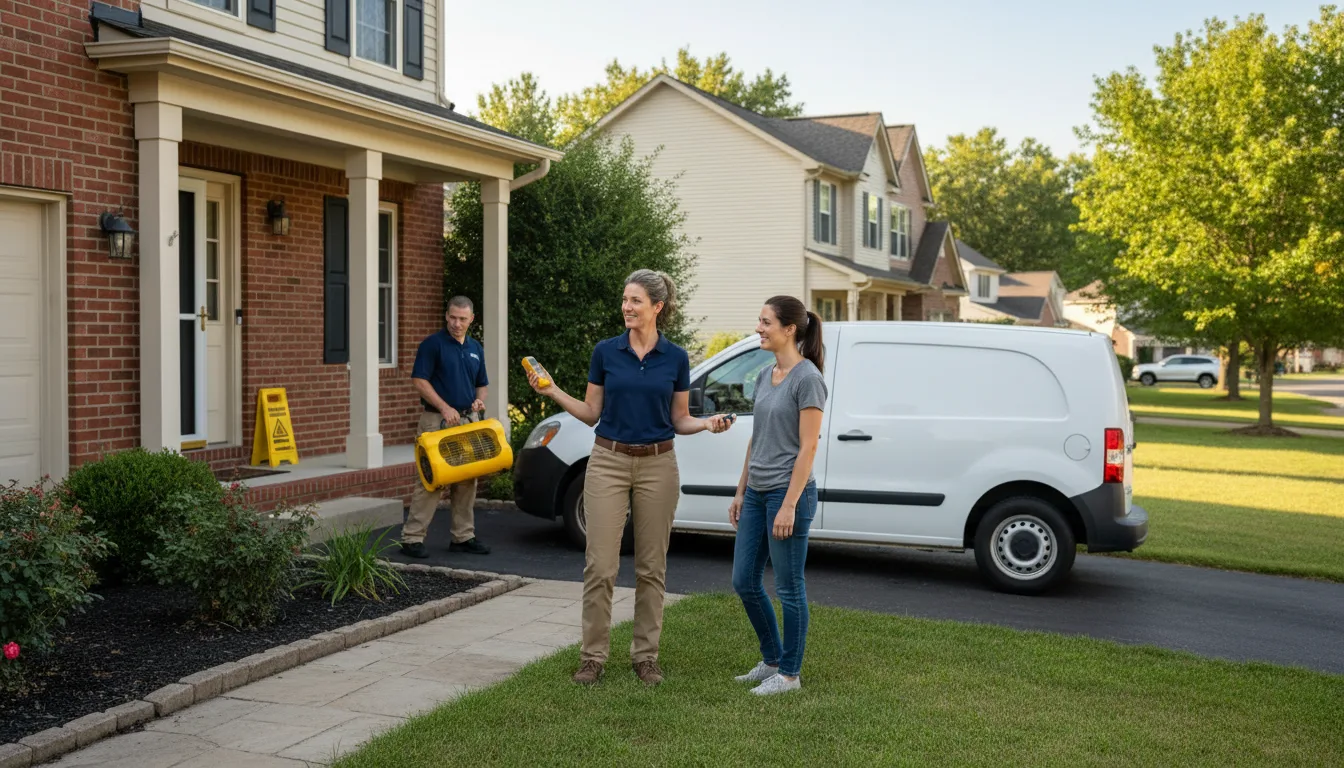 Water restoration image for Mold Remediation in Gilbert, WV